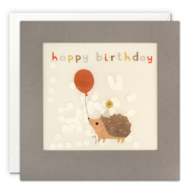 Shakies Karte „Happy Birthday“ Igel