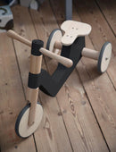 Rutschauto Scooter, klassisch schwarz