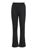 Vero Moda Stoffhose mit ausgestelltem Bein Moni dark grey melange