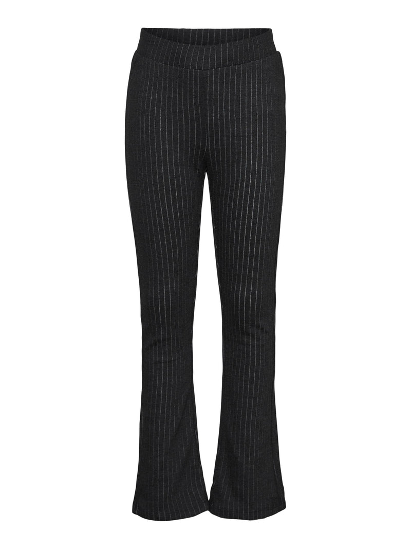 Vero Moda Stoffhose mit ausgestelltem Bein Moni dark grey melange