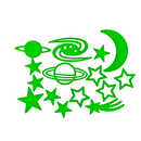 Glow in the Dark Wanddekorationen