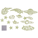 Glow in the Dark Wanddekorationen