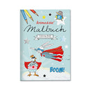 Malbuch Superhelden