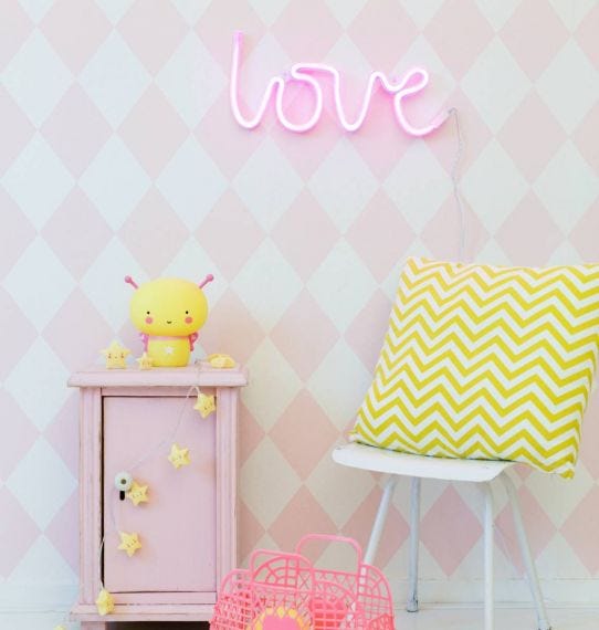 Neon Style Light „Love“