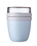 Mini Lunchpot Ellipse Nordic Blue