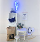 Neon Style Light Blitz Lampe