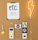 Neon Style Light Blitz Lampe