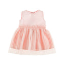 Puppenkleid 38CM, Pleated Peach