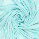 Schal Baumwolle/Wolle Baby Blue