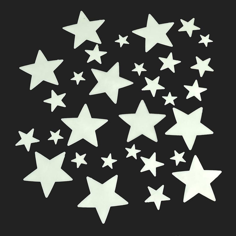 Leuchtsterne-Set: 30 Sterne