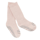 Stoppersocken Rose mit Glitzer